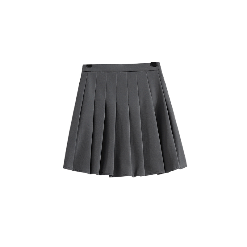 Plus Size Pleats Korean Skirt