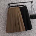 Plus Size Pleat Skirt