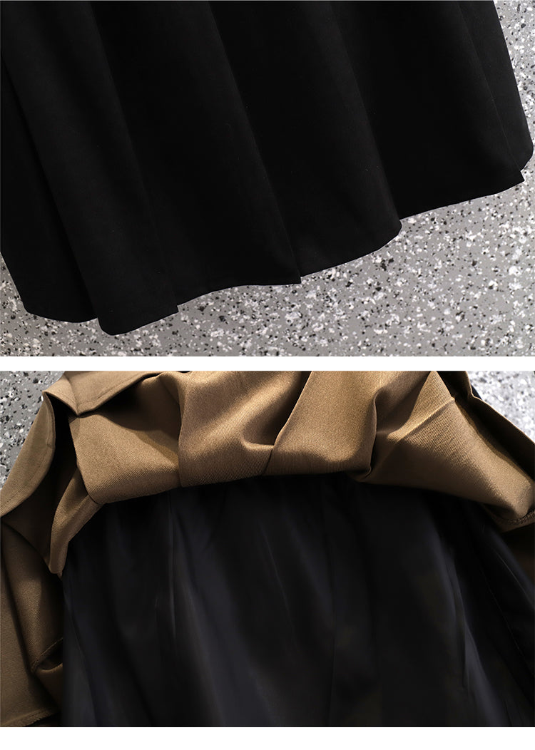 Plus Size Pleat Skirt