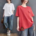 Plus Size Ripped T Shirt