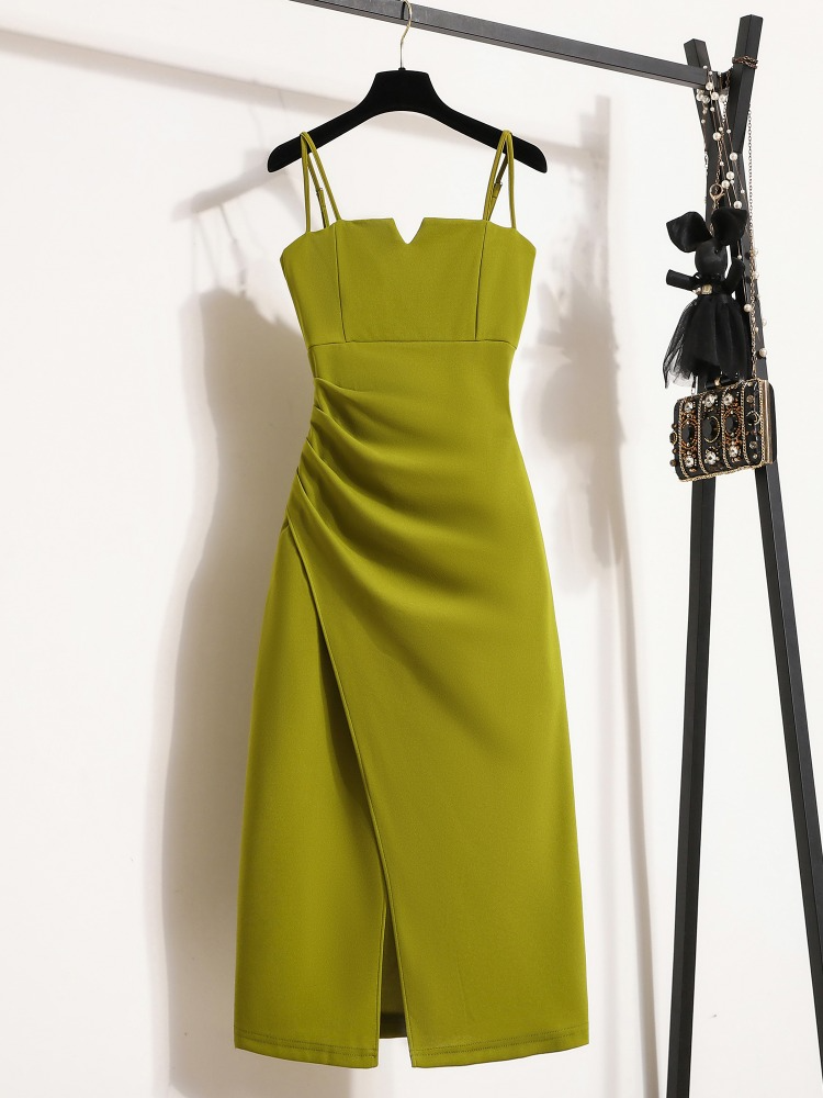 Plus Size Sexy Draped Cami Dress