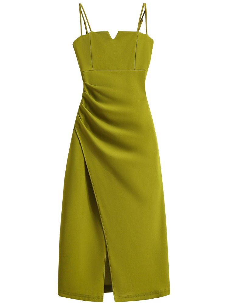 Plus Size Sexy Draped Cami Dress