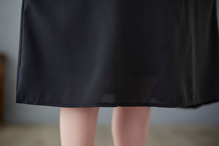 Plus Size Korean Work Shirt Dress
