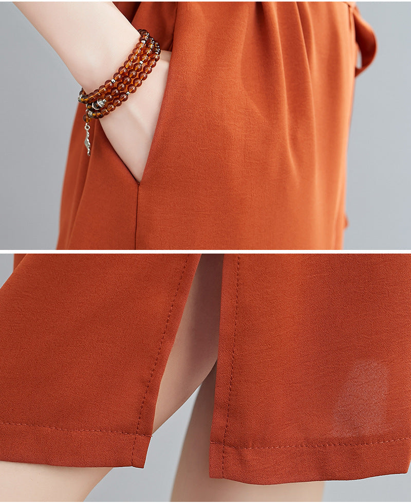 Plus Size Button Shirt Dress