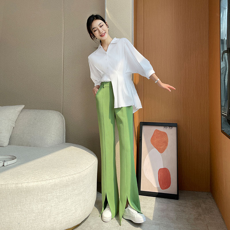 Plus Size Korean Batwing Tunic Blouse