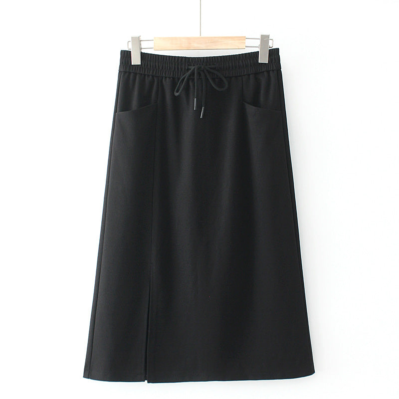 Plus Size Korean Sweater Skirt (EXTRA BIG SIZE)