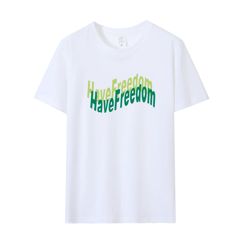 Plus Size Freedom Graphic T Shirt