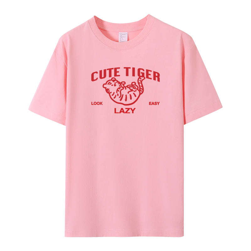 Plus Size Tiger Graphic T Shirt