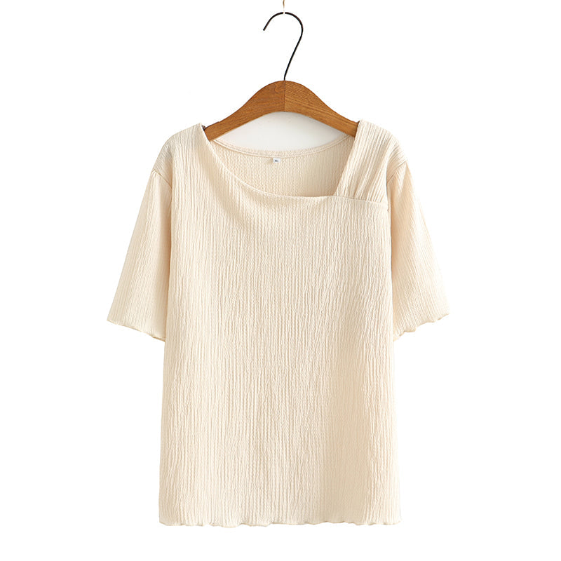 Plus Size Asymmetric Blouse (EXTRA BIG SIZE)