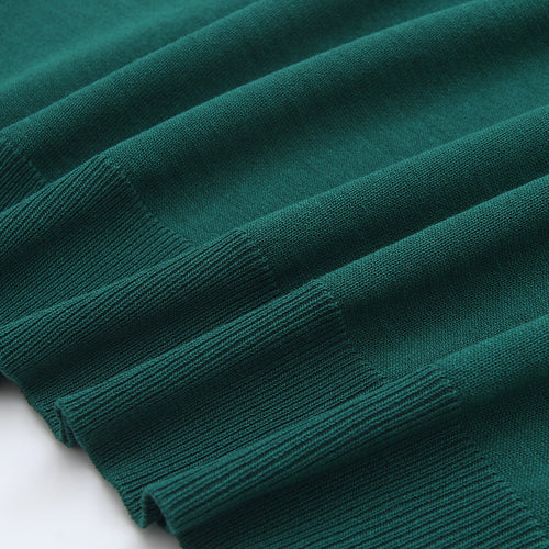 (Special Price!) Plus Size Knit Round Neck Blouse (EXTRA BIG SIZE)