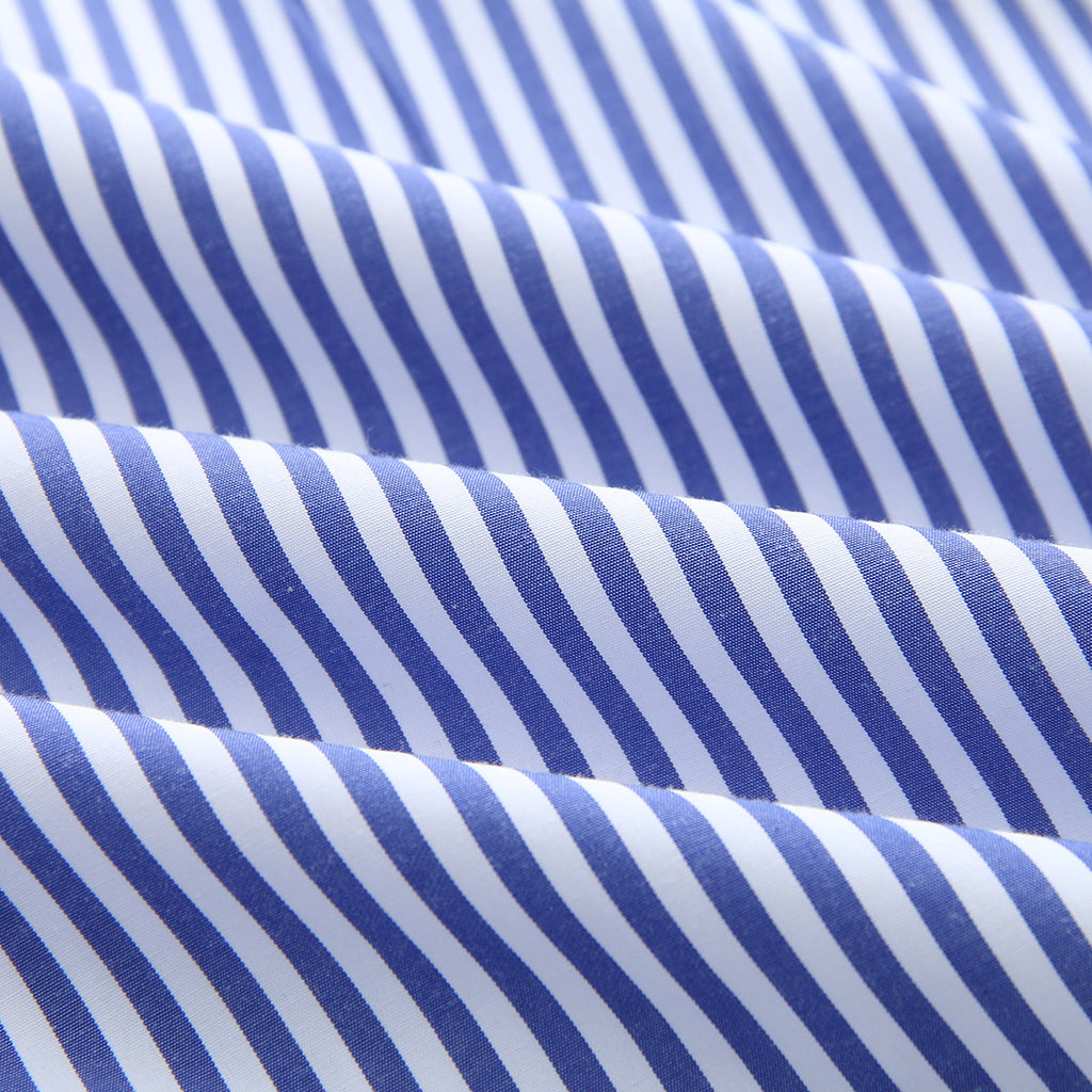 (Special Price!) Plus Size Stripe Long Sleeve Shirt (EXTRA BIG SIZE)