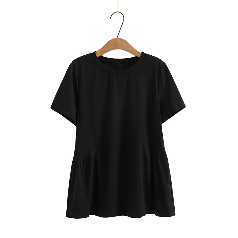 Plus Size Babydoll T Shirt Top (EXTRA BIG SIZE)