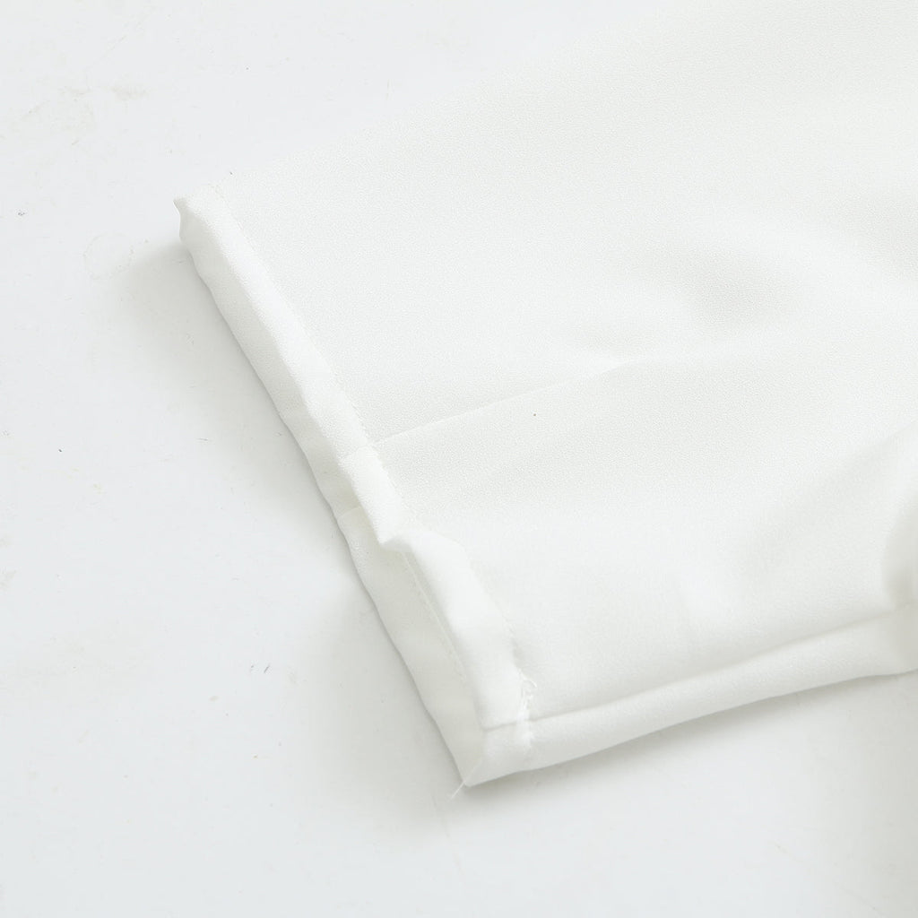 Plus Size Embroidery Collar Shirt Blouse (EXTRA BIG SIZE)