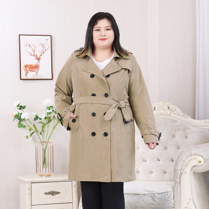 Plus Size Trench Coat (Extra Big Size)