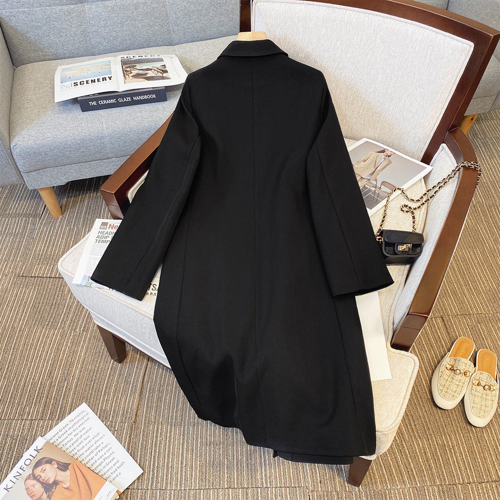 Plus Size Korean Trench Coat / Dress