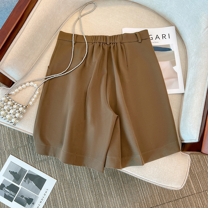 Plus Size Trouser Mid Shorts (EXTRA BIG SIZE)