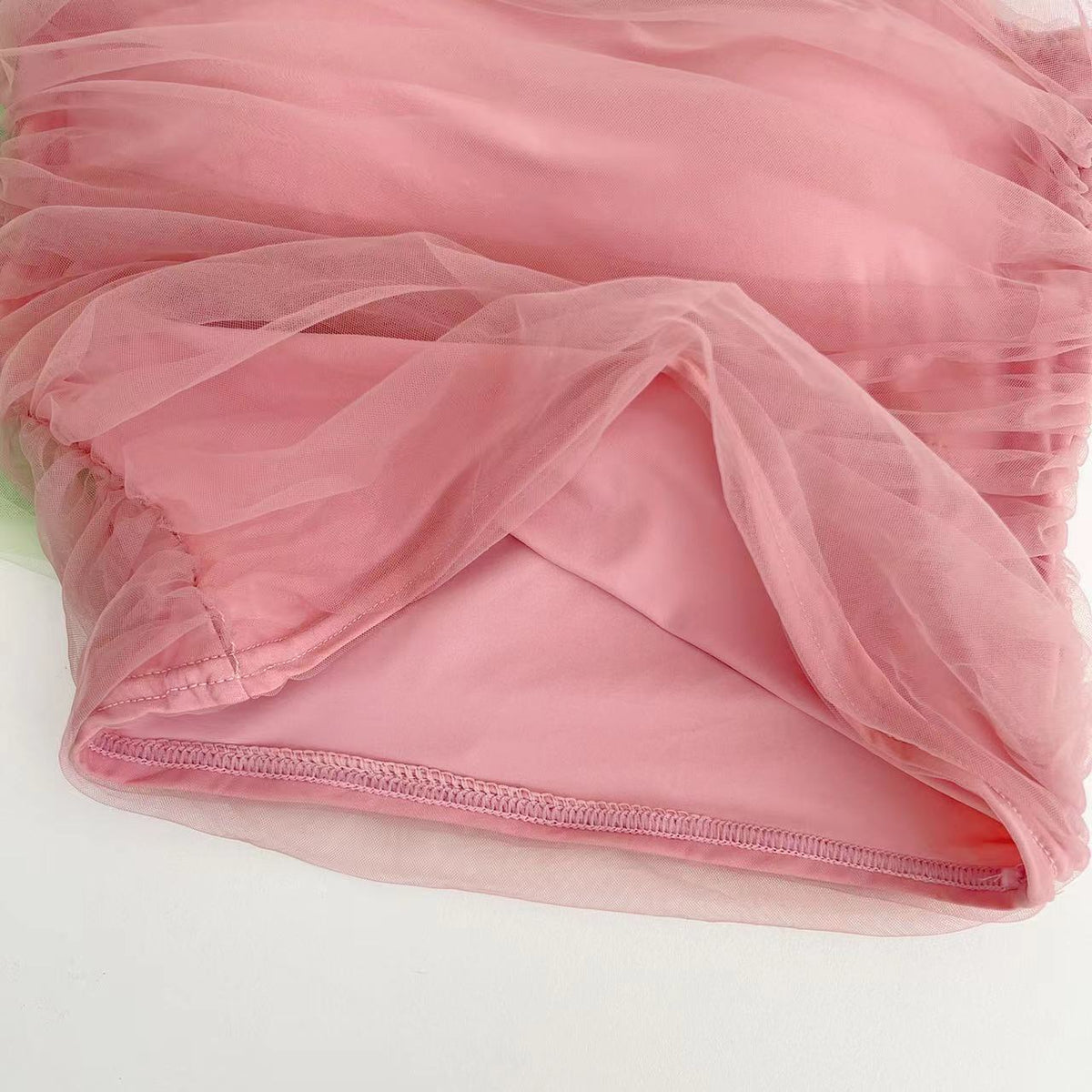 Plus Size Tulle Cami Top