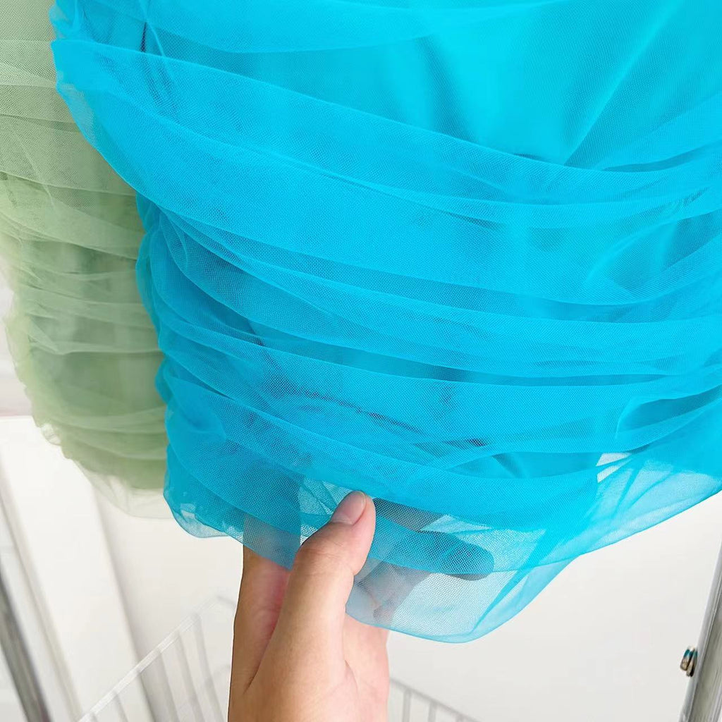 Plus Size Tulle Cami Top
