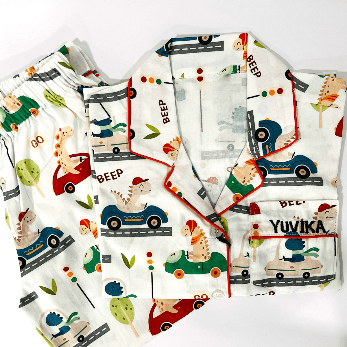 Racing Dino Pyjamas