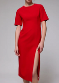 Midaxi Dress Red