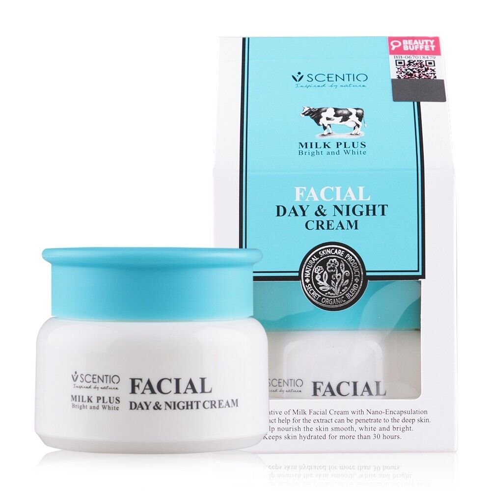 Scentio Milk Plus Facial Day and Night Cream