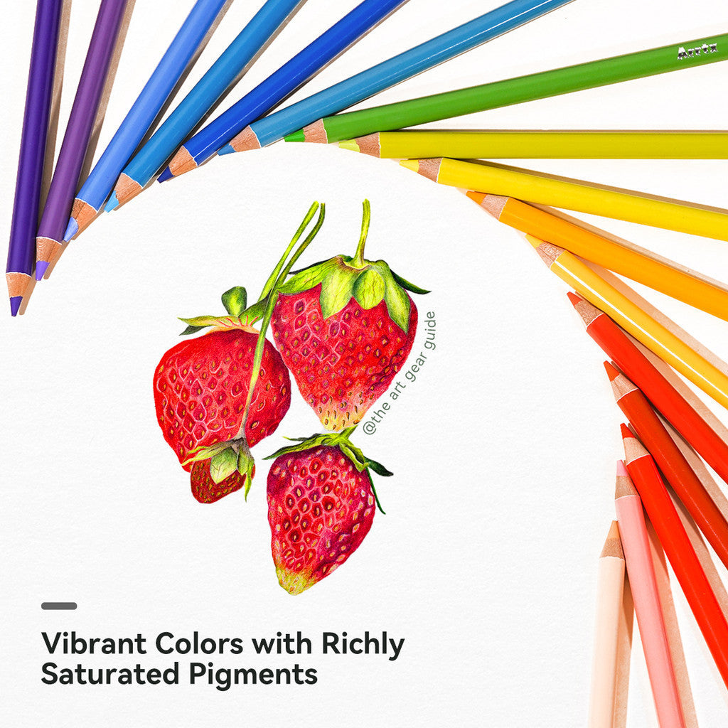 Arrtx 126 Colored Pencils