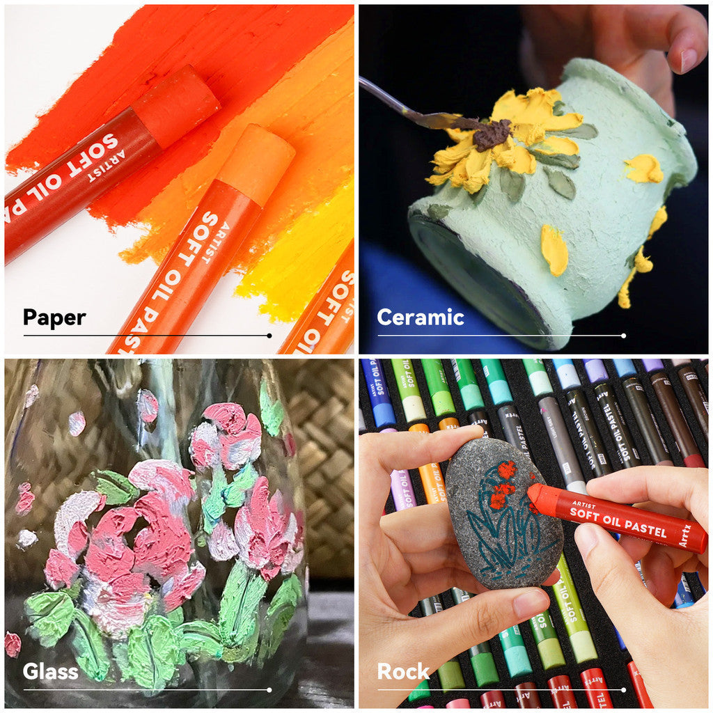 Arrtx Soft Oil Pastels 72 Colors
