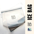 NAISU Silicone Ice Storage Bag – Holds 6 Spheres or 4 Diamond Cubes [1.5 L / 50 oz]