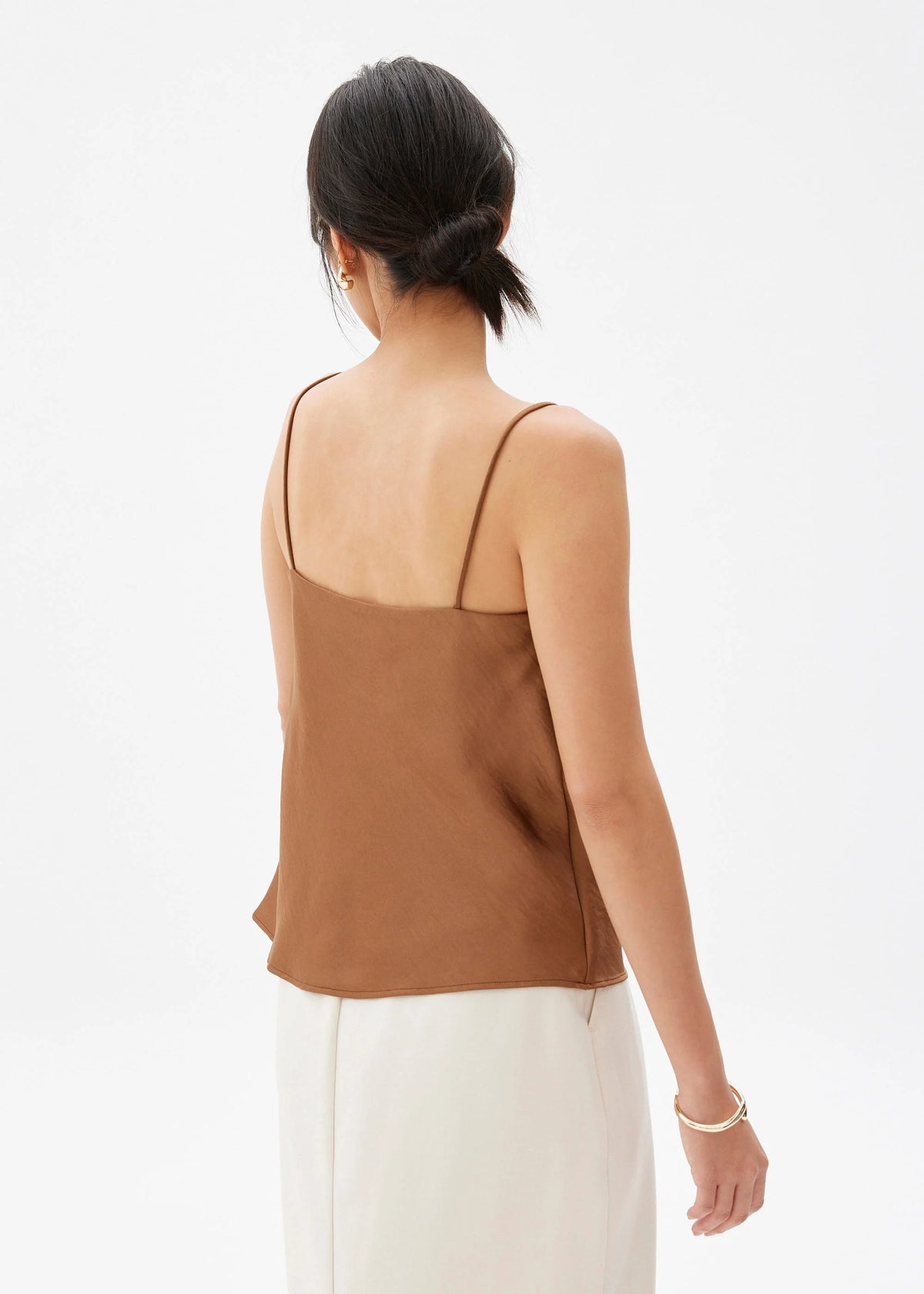Satin Spaghetti Top