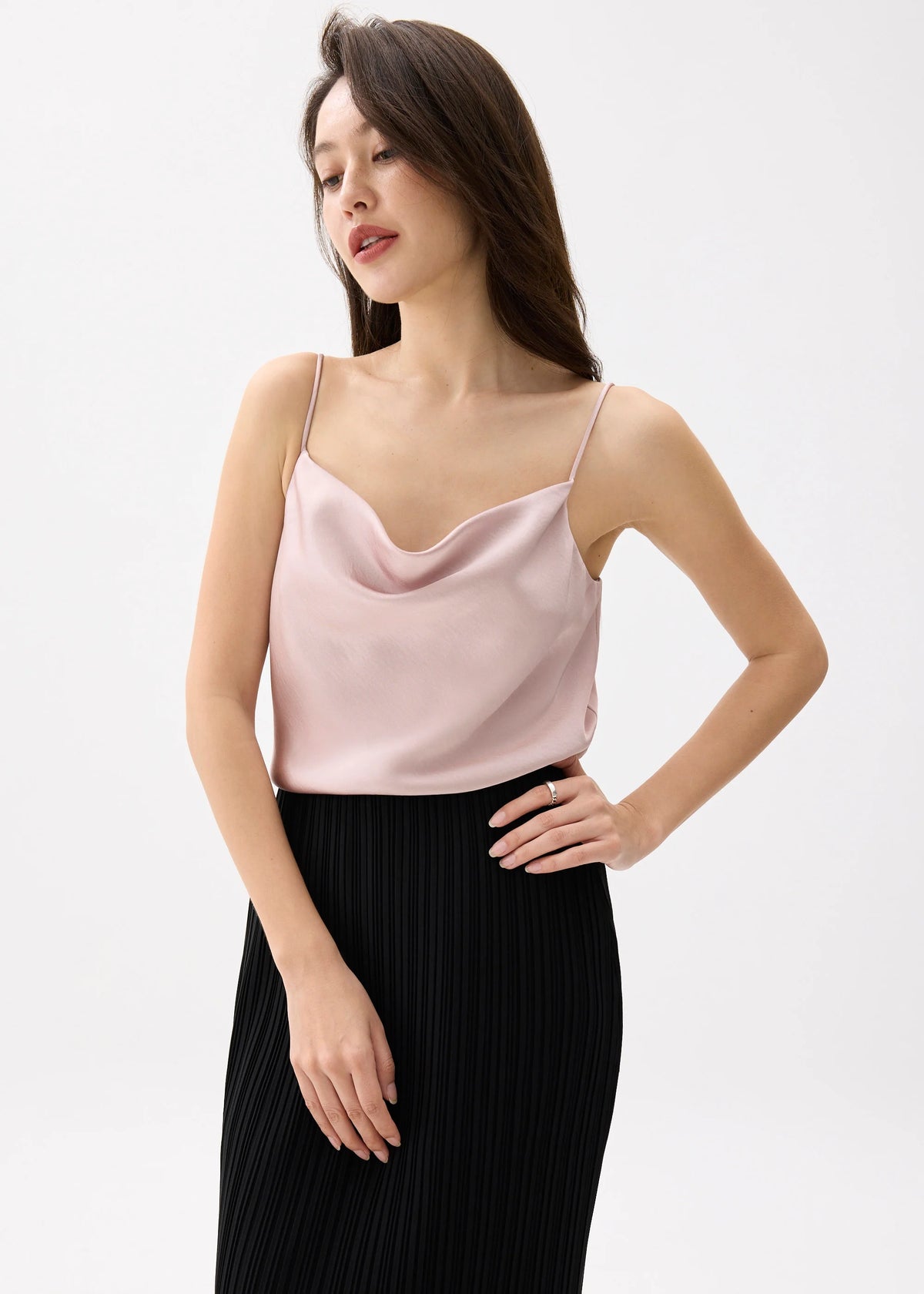 Satin Spaghetti Top