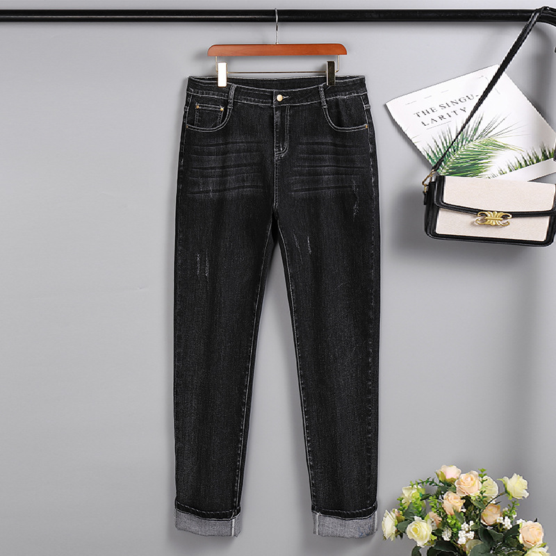 (XL-6XL) Plus Size Stretchy Skinny Jeans (Extra Big Size)